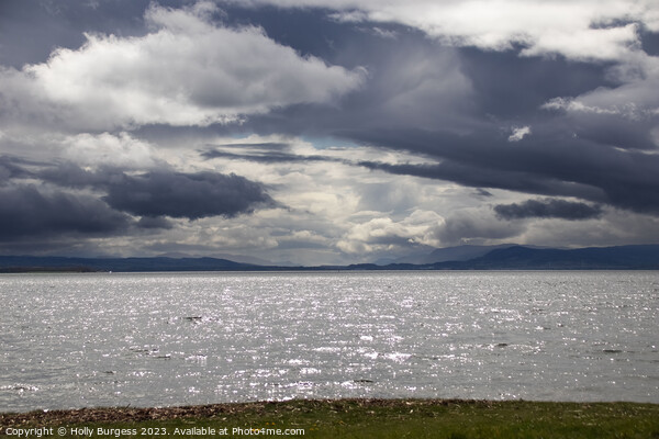 Tempestuous Loch: Scotland's Stormy Seascape Picture Board by Holly Burgess