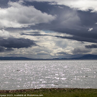 Buy canvas prints of Tempestuous Loch: Scotland's Stormy Seascape by Holly Burgess