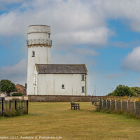 Buy canvas prints of Hunstanton's Historic Beacon Light house by Holly Burgess