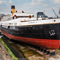 Buy canvas prints of Historic SS Nomadic: Belfast's Maritime Marvel by Holly Burgess