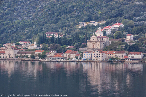 Bay of Kotor, Montenegro  Picture Board by Holly Burgess