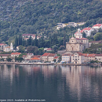Buy canvas prints of Bay of Kotor, Montenegro  by Holly Burgess
