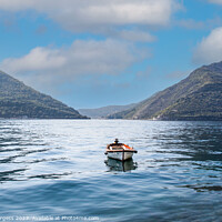 Buy canvas prints of Sailing down the Straits of Kotor  by Holly Burgess
