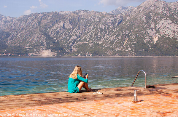 admiring the View in Kotor Picture Board by Holly Burgess