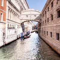 Buy canvas prints of Bridge of Sighs Venice  by Holly Burgess