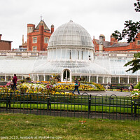 Buy canvas prints of Botanic gardens Belfast  by Holly Burgess