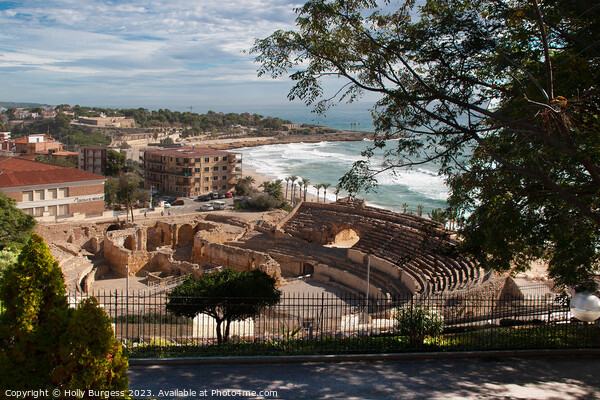 Tarragona Amphitheatre is a Roman amphitheatre  Picture Board by Holly Burgess