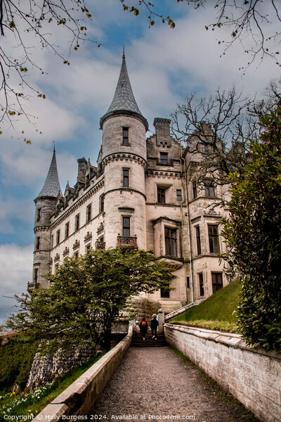 Dunrobin Castle home in Sutherland in Highlands Scotland  Picture Board by Holly Burgess