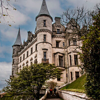 Buy canvas prints of Dunrobin Castle home in Sutherland in Highlands Scotland  by Holly Burgess