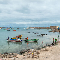 Buy canvas prints of CAPE VERDA by Holly Burgess