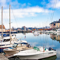 Buy canvas prints of HONFLEUR by Holly Burgess