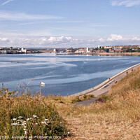 Buy canvas prints of An Idyllic Day at North Shields by Holly Burgess