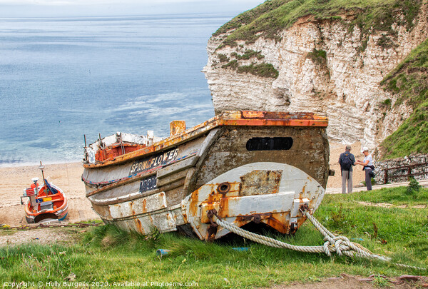 Flamborough's Historic North Landing Picture Board by Holly Burgess