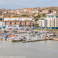 Buy canvas prints of Newhaven Port by Holly Burgess