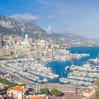 Buy canvas prints of Enchanting Monaco: Monte-Carlo Bay Hotel & Resort by Holly Burgess