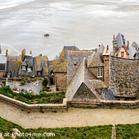 Buy canvas prints of France's Enchanting Island Fortress by Holly Burgess