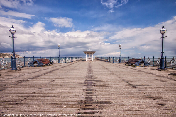 Swanage Pier Victorian Pier, restored for event of history  Picture Board by Holly Burgess