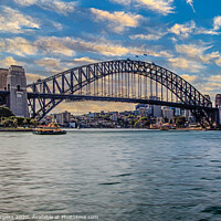 Buy canvas prints of Sydney Harbour Bridge by Holly Burgess