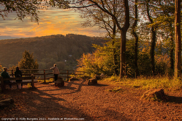 Symonds Yat is a village in the Wye Valley near the Welsh Boarder  Picture Board by Holly Burgess