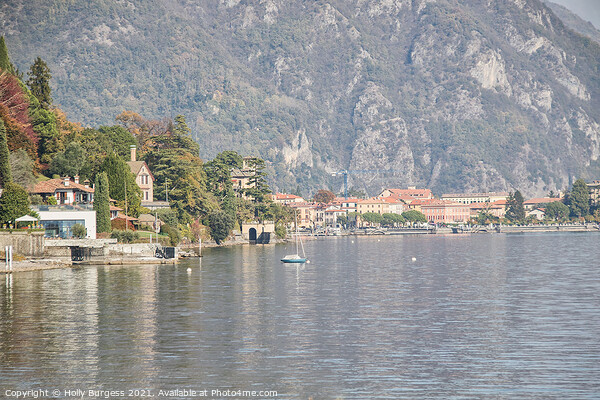 Lake Como Northern Italys Laombardy region  Picture Board by Holly Burgess