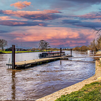 Buy canvas prints of Trent Lock Sawley  by Holly Burgess