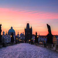 Buy canvas prints of Prague morning light by Danny Cannon