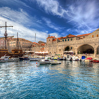 Buy canvas prints of Dubrovnik Harbour by Danny Cannon
