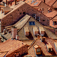 Buy canvas prints of Rooftops  by Danny Cannon