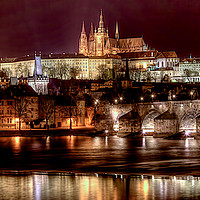 Buy canvas prints of Prague By Night by Danny Cannon