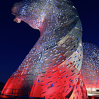 Buy canvas prints of Kelpies by Danny Cannon