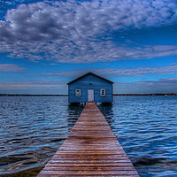 Buy canvas prints of Boat Shed by Danny Cannon