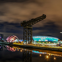 Buy canvas prints of SEC Complex Over the Clyde by Raymond Bell