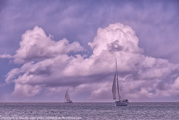 Sailing Picture Board by Claudio Lepri