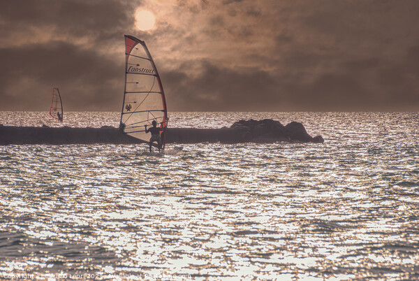 Windsurfing Picture Board by Claudio Lepri