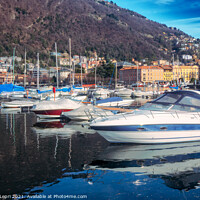 Buy canvas prints of Sunset in Como #1 by Claudio Lepri