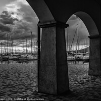 Buy canvas prints of Genoa marina #2 - From the pier by Claudio Lepri