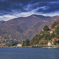 Buy canvas prints of Lake of Como. Tavernola by Claudio Lepri