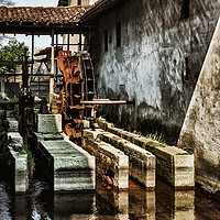 Buy canvas prints of The wrecked watermill by Claudio Lepri