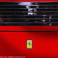 Buy canvas prints of Rosso Ferrari #2 _ Digital Art by Claudio Lepri