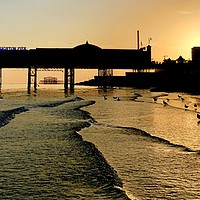 Buy canvas prints of The Brighton Piers by robin whitehead