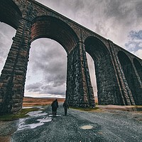 Buy canvas prints of Ribblehead Viaduct by Mo Lunat