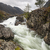 Buy canvas prints of The River Coe by Tony Higginson