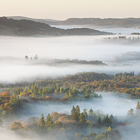 Buy canvas prints of Lake District inversion by Tony Higginson
