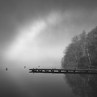 Buy canvas prints of Fogbow over Windermere by Tony Higginson