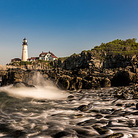 Buy canvas prints of Portland Head Lighthouse, Maine, USA by James Daniel
