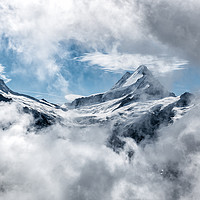 Buy canvas prints of Swiss Alps by James Daniel