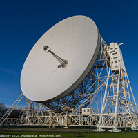 Buy canvas prints of Jodrell Bank Observatory by Mike Grundy