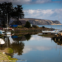 Buy canvas prints of Abersoch Harbour by Mike Grundy