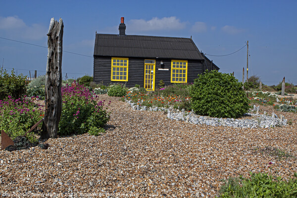 Prospect Cottage Dungeness Picture Board by Jenny Hibbert