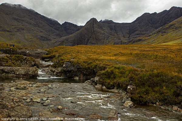 Fairy pools Isle of Skye Picture Board by Jenny Hibbert